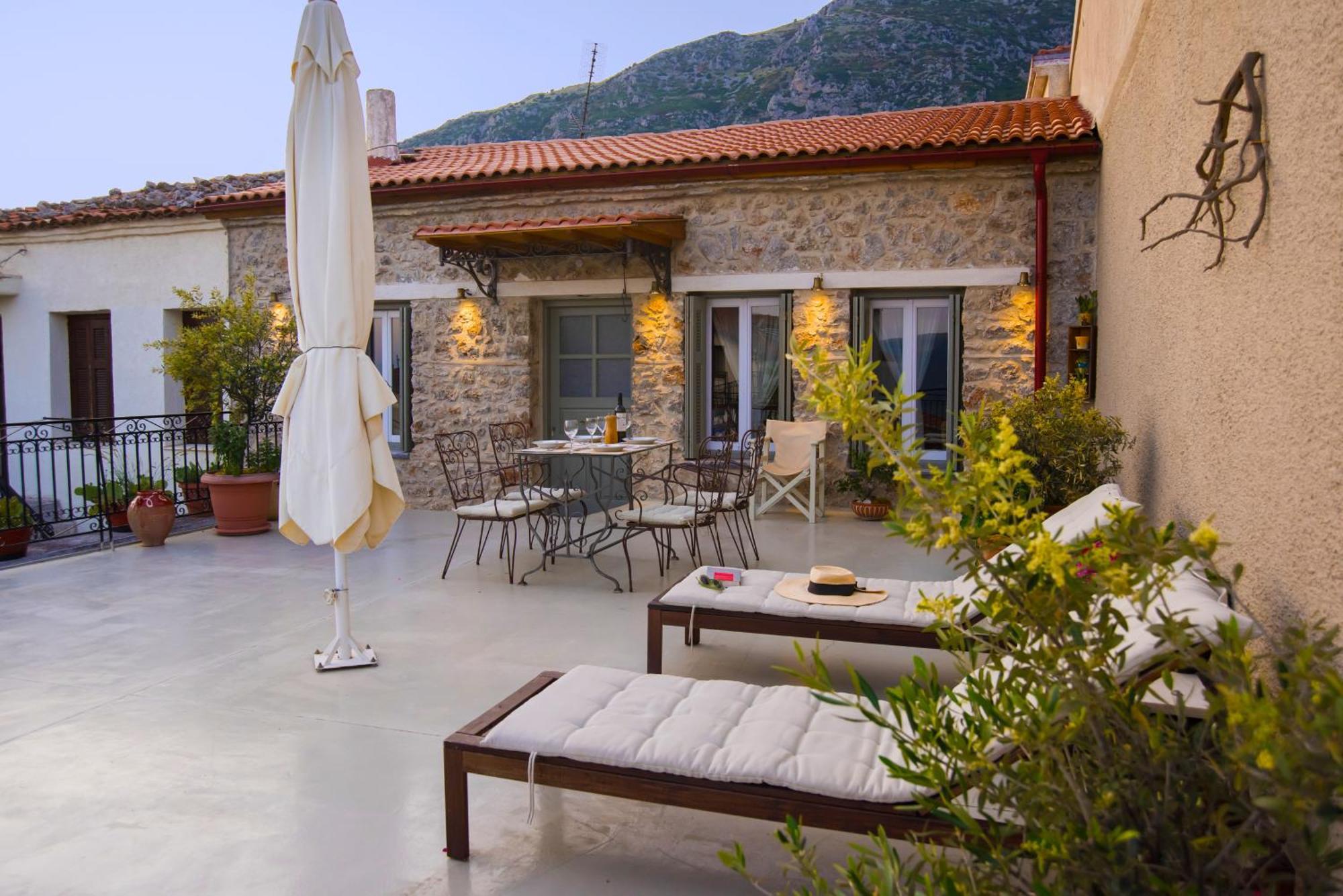 Guesthouse Simou With View 3 Bedrooms Арахова Экстерьер фото